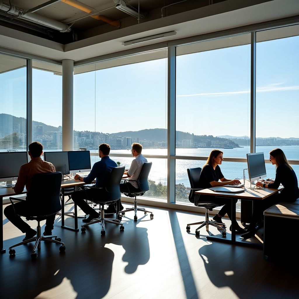 Topsyturvied Wellington office