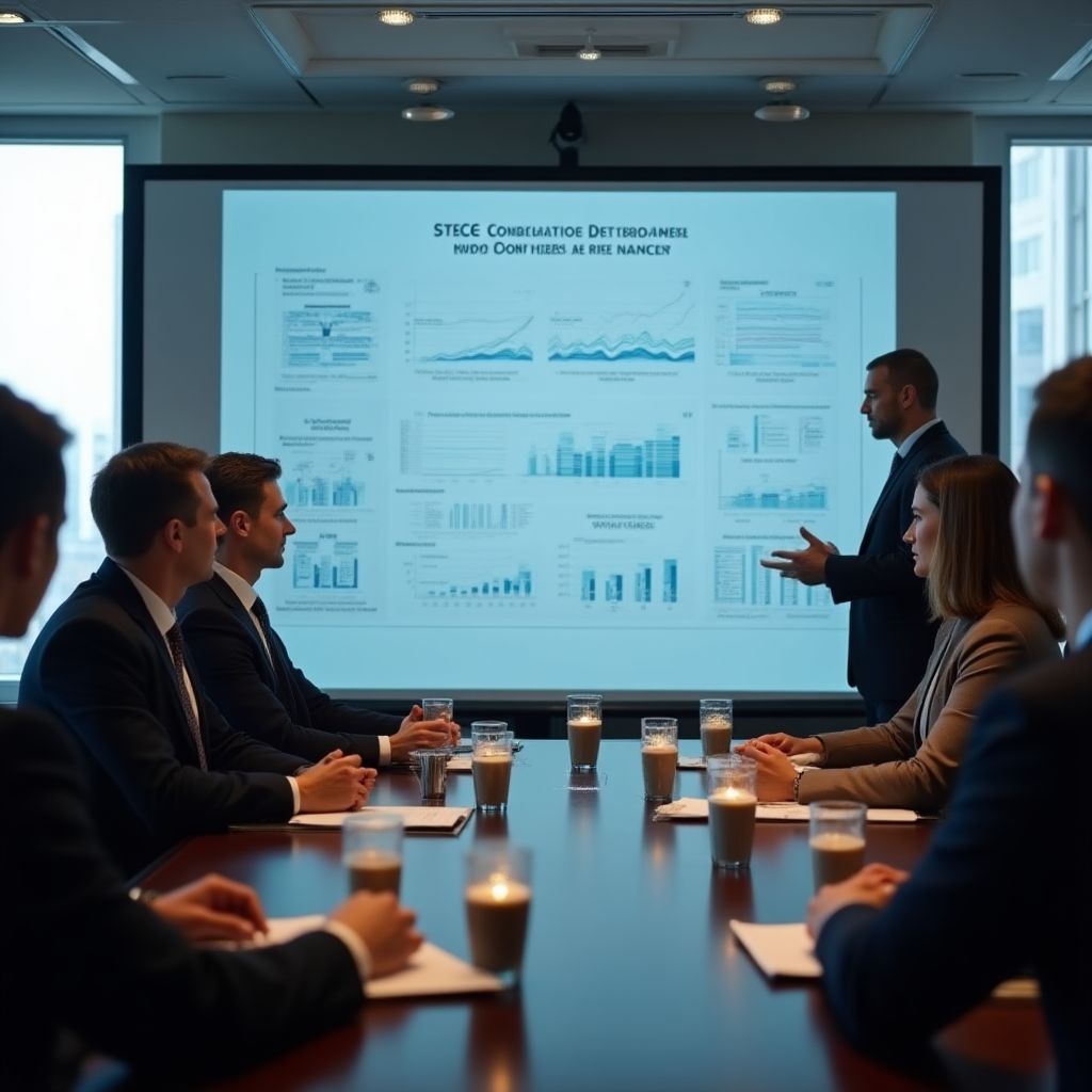 Client consultation meeting